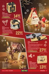 Gazetka promocyjna Metro - Präsentideen Spezial - Gazetka - ważna od 24.12 do 24.12.2022 - strona 7 - produkty: creme, eier, Geschenkbox, geschenkpackung, haselnuss, Haselnusscreme, likör, milch, nuss, pralinen, rwe, schoko, schokolade, schokoladen, süsswaren, tafelschokolade, Ti, Tüte, vita, vollmilch, wein, Zartbitterschokolade