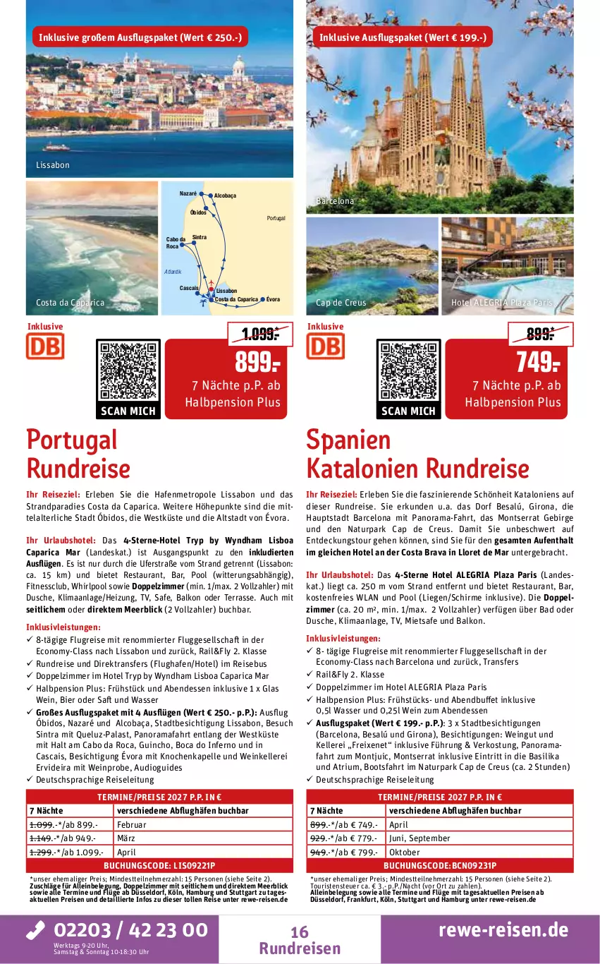 Aktueller Prospekt Rewe Reisen - Reiseprospekt - von 30.10 bis 25.12.2026 - strona 16 - produkty: Bad, bier, buch, Cap, deutschsprachige reiseleitung, dusche, eis, elle, freixenet, inklusivleistungen, Liege, Metro, natur, pool, pril, rama, reis, Ria, saft, schirme, Ti, uhr, wasser, wein, Whirlpool