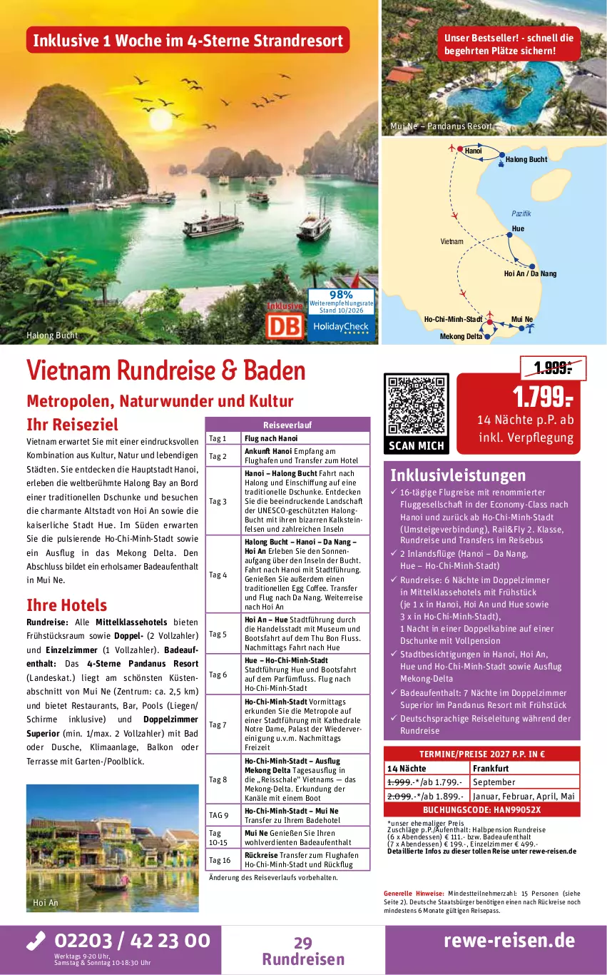 Aktueller Prospekt Rewe Reisen - Reiseprospekt - von 30.10 bis 25.12.2026 - strona 29 - produkty: Bad, buch, decke, deutschsprachige reiseleitung, dusche, eis, elle, ente, erde, Garten, harman, inklusivleistungen, Kaiser, Liege, Metro, natur, pool, pril, Reinigung, reis, reiseverlauf, reiss, rel, rum, Schal, Schale, schirme, Ti, uhr, ZTE