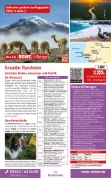 Gazetka promocyjna Rewe Reisen - Reiseprospekt - Gazetka - ważna od 25.12 do 25.12.2026 - strona 22 - produkty: Bad, blume, blumen, buch, decke, deutschsprachige reiseleitung, dusche, eis, elle, ente, fisch, fische, Fischer, harman, inklusivleistungen, mab, mac, natur, pril, rama, reis, reiseverlauf, rel, rioba, rwe, SANTE, Ti, tisch, uhr, wasser