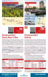 Gazetka promocyjna Rewe Reisen - Reiseprospekt - Gazetka - ważna od 25.12 do 25.12.2026 - strona 36 - produkty: angebot, aqua, auer, bett, Betten, bier, blume, blumen, Blüte, buch, drink, drinks, dusche, E-Bike, eis, elle, erde, Fahrrad, fenster, getränk, getränke, GPS, inklusivleistungen, Kaiser, kreuzfahrten, Leuchte, leuchten, mab, Metro, Mode, Nordsee, Persona, pool, rama, reis, rel, sekt, snack, stifte, Ti, tisch, uhr, usb, wasser, wein, Weißwein, wellnessbereich, Whirlpool, ZTE