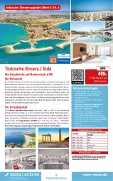 Gazetka promocyjna Rewe Reisen - Reiseprospekt - Gazetka - ważna od 25.12 do 25.12.2026 - strona 8 - produkty: alkohol, alkoholfreie getränke, auer, Bad, ball, buch, deutschsprachige reiseleitung, dusche, eis, elle, ente, fisch, fische, Fischer, getränk, getränke, hama, inklusivleistungen, kaffee, kosmetik, Kosmetikspiegel, leine, Liege, mam, obst, pool, pril, reis, rum, Schal, schirme, schnäppchen, snack, snacks, spiegel, tee, Ti, tisch, uhr