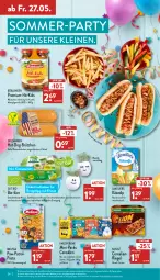 Gazetka promocyjna Aldi Nord - Aldi-Vorschau - Gazetka - ważna od 28.05 do 28.05.2022 - strona 34 - produkty: bio, böklunder, brötchen, cerealien, dip, eier, gin, hartweizen, honig, Käse, Kinder, landliebe, leine, nestlé, pasta, rezept, riegel, schnitten, sesam, snack, Ti, trolli, weizenbrötchen, würstchen, ZTE