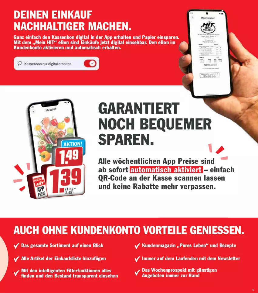 Aktueller Prospekt Hit - Wochenprospekt - von 02.06 bis 07.06.2025 - strona 5 - produkty: angebot, angebote, auto, eis, ente, Intel, Laufen, mac, magazin, papier, reis, rezept, rezepte, Ti, tisch