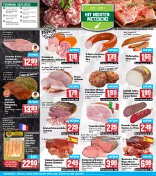 Gazetka promocyjna Hit - Wochenprospekt - Gazetka - ważna od 07.06 do 07.06.2025 - strona 9 - produkty: auer, aufschnitt, Bau, Bauer, beef, bier, bierschinken, bio, braten, debrecziner, dell, eis, elle, ente, filet, Geflügel, gin, gutfried, hähnchenbrust, hinterschinken, Holz, jungbullen, Käse, krakauer, kräuter, mac, Meister, Mett, metten, Mettenden, monitor, natur, nuss, pfeffer, Pfefferbeißer, prosciutto, prosciutto cotto, pute, putensteaks, reis, rezept, Ria, rind, ring, roastbeef, rohschinken, saft, salami, schinken, schnitzel, schwarzwälder schinken, schwein, senf, serrano, serrano schinken, spitzenqualität, steak, steaks, Ti, Tiere, wein, wurst, ZTE, zwiebel