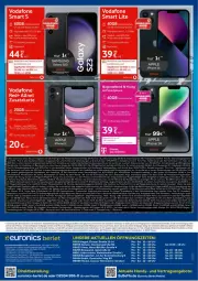 Gazetka promocyjna Euronics - Prospekte - Gazetka - ważna od 15.03 do 15.03.2023 - strona 20 - produkty: acer, angebot, angebote, auto, Brei, butter, eier, eis, elle, Handy, HP, LG, Rauch, reis, rel, Samsung, smartphone, spee, Surf, tee, telefon, teller, Ti, tisch, uhr, vodafone, Yo