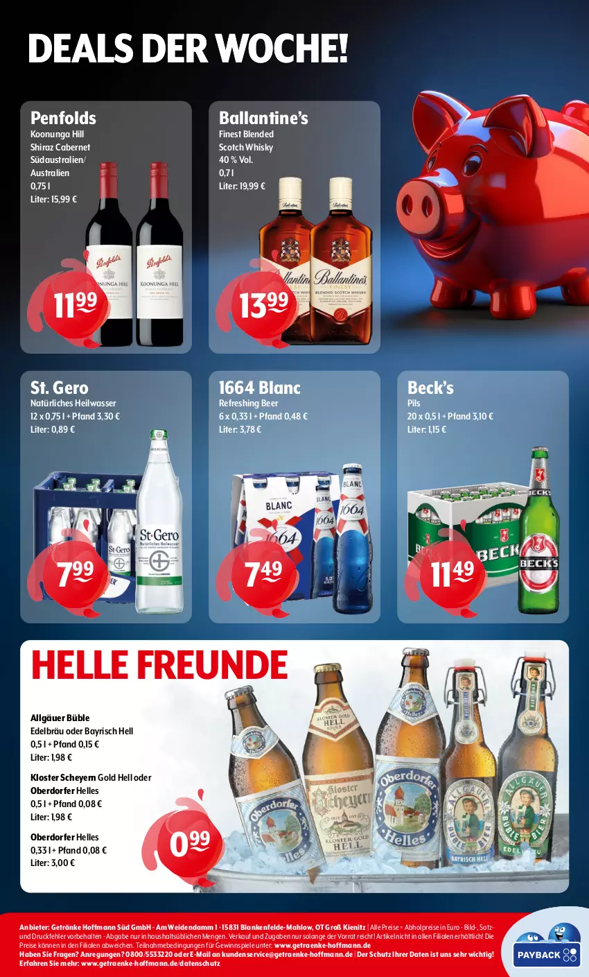 Aktueller Prospekt Getraenke Hoffmann - Prospekte - von 18.07 bis 20.07.2024 - strona 8 - produkty: abholpreise, aust, ball, blended scotch, blended scotch whisky, cabernet, eis, elle, getränk, getränke, gewinnspiel, LG, pils, reis, scotch, scotch whisky, Spiele, Ti, wasser, whisky