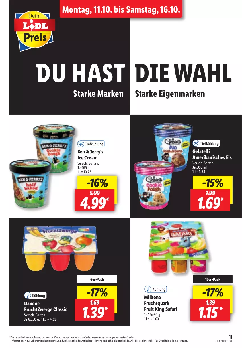 Aktueller Prospekt Lidl - Aktionsprospekt - von 11.10 bis 16.10.2021 - strona 11