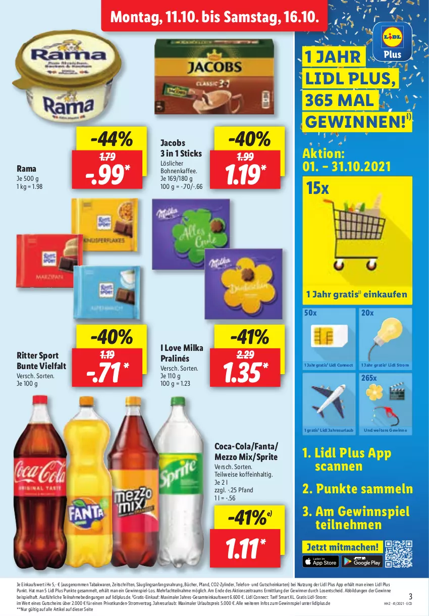 Aktueller Prospekt Lidl - Aktionsprospekt - von 11.10 bis 16.10.2021 - strona 3