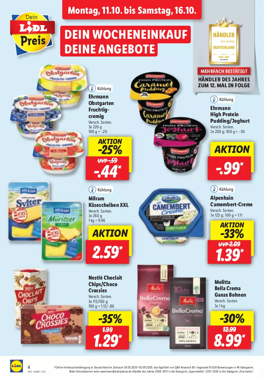 Aktueller Prospekt Lidl - Aktionsprospekt - von 11.10 bis 16.10.2021 - strona 4