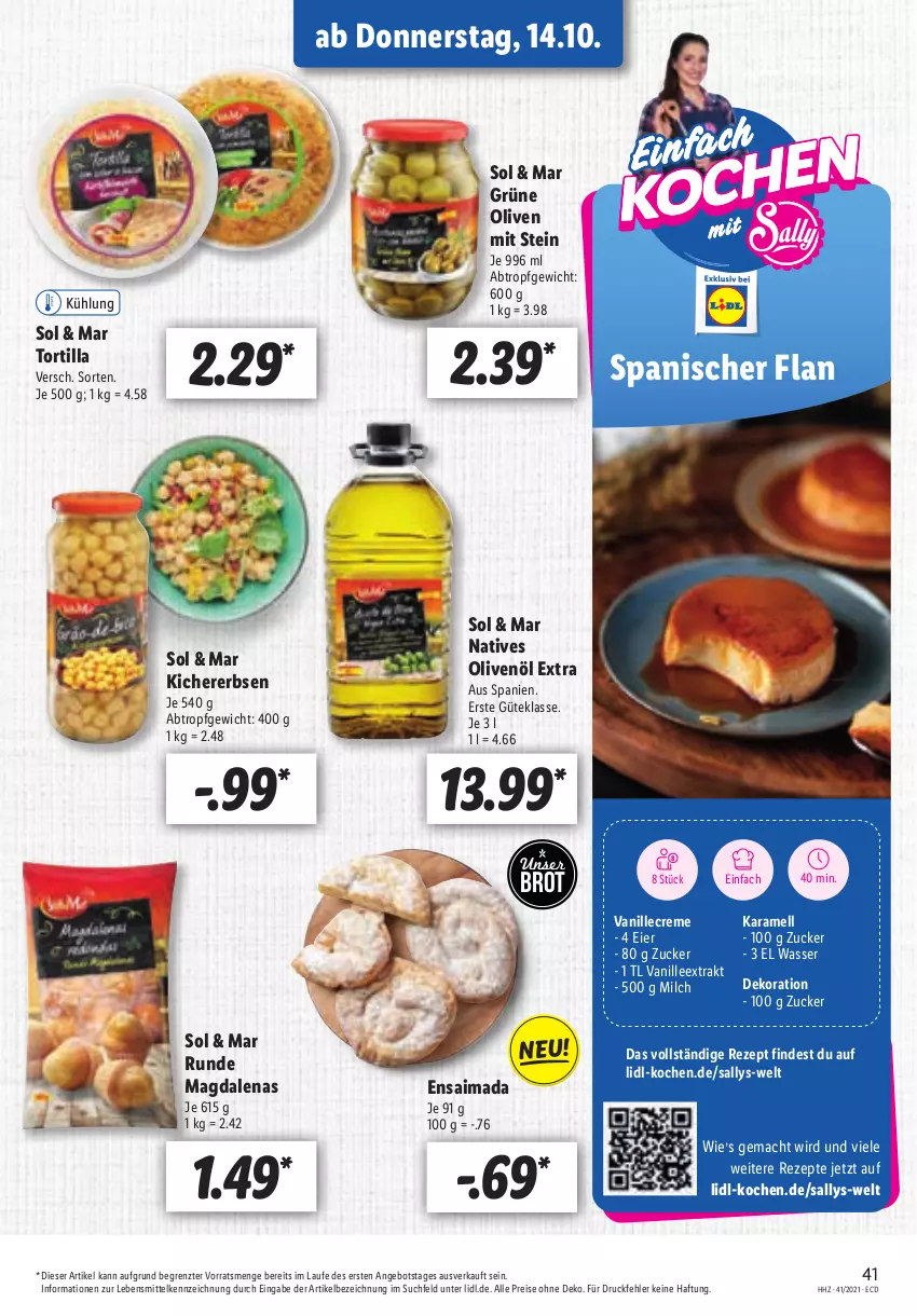 Aktueller Prospekt Lidl - Aktionsprospekt - von 11.10 bis 16.10.2021 - strona 41