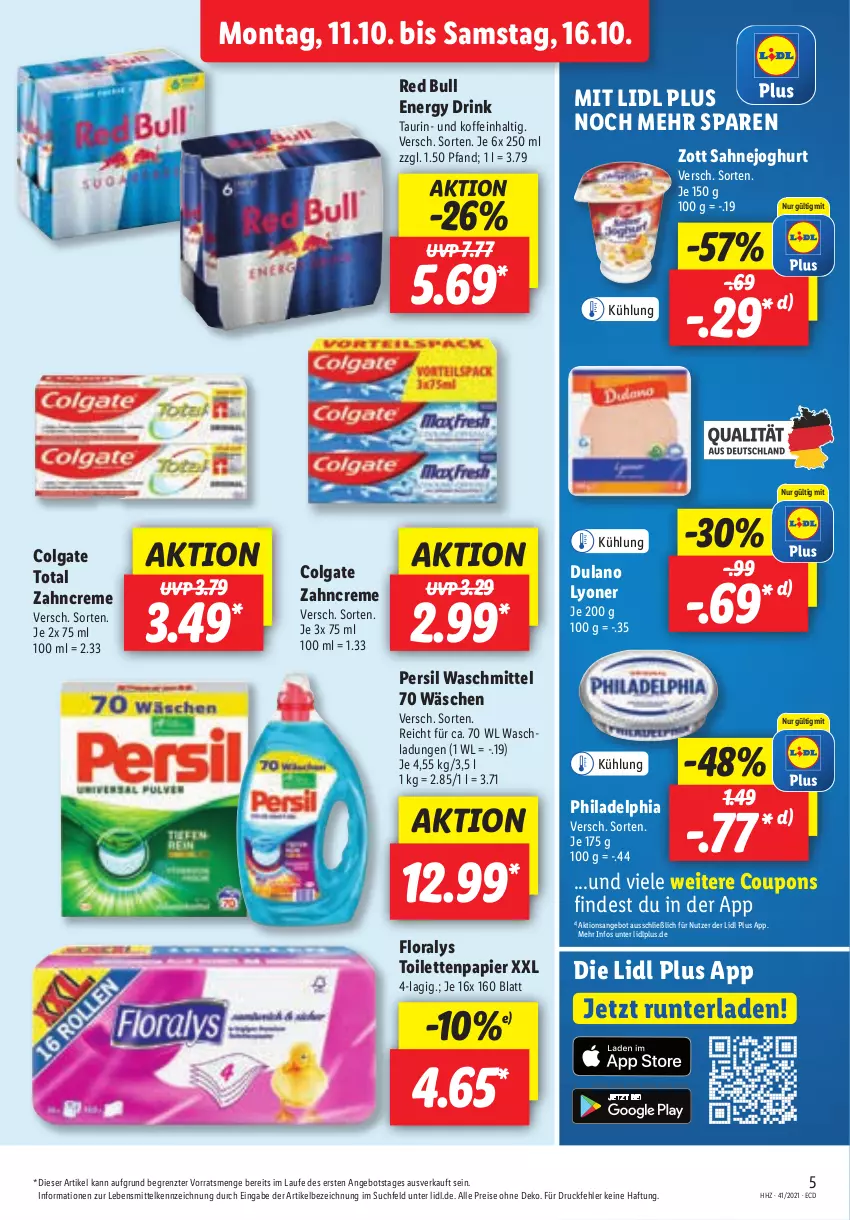 Aktueller Prospekt Lidl - Aktionsprospekt - von 11.10 bis 16.10.2021 - strona 5