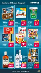 Gazetka promocyjna Netto - Woche 19 - Gazetka - ważna od 13.05 do 13.05.2023 - strona 7 - produkty: ball, blended scotch, blended scotch whisky, Dr. Oetker, duplo, eis, ferrero, götterspeise, hasseröder, kitkat, korn, langnese, mac, Meister, milch, Milchschnitte, nimm2, pils, premium pils, reis, scotch, scotch whisky, smarties, Ti, viennetta, vodka, waldmeister, whisky