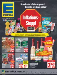 Gazetka promocyjna Edeka - Angebote der Woche - Gazetka - ważna od 18.06 do 18.06.2022 - strona 1 - produkty: angebot, beispielabbildung, deka, ecco, eis, ente, flasche, frucht, fruchtsecco, grill, reis, rotkäppchen, saft, schwein, sekt, Ti, top-preis, wein, wolle, ZTE