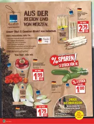 Gazetka promocyjna Edeka - Angebote der Woche - Gazetka - ważna od 18.06 do 18.06.2022 - strona 2 - produkty: Bau, Becher, deka, eis, gurke, gurken, obst, pflaume, pflaumen, reis, spargel, tomate, tomaten, Yo