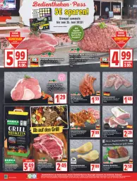 Gazetka promocyjna Edeka - Angebote der Woche - Gazetka - ważna od 18.06 do 18.06.2022 - strona 4 - produkty: auer, axe, Bau, Bauer, bauerngut, bio, braten, bratwurst, deka, discount, eis, elle, erde, essig, fleisch, gewürz, grill, hähnchenschenkel, Haxe, henkel, HP, jungbullen, Kalbshaxe, küche, Küchen, lebensmittel, LG, mac, Mett, nuss, pfanne, reis, rind, rindfleisch, ring, rwe, schenkel, schwein, schweine, schweinefleisch, steak, tee, Ti, wein, weine, wurst, ZTE