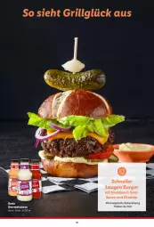 Gazetka promocyjna Lidl - Grillmagazin - Gazetka - ważna od 19.05 do 19.05.2024 - strona 12 - produkty: burger, cheddar, elle, grill, knoblauch, LG, mit knoblauch, sauce, saucen, senf