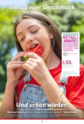 Gazetka promocyjna Lidl - Grillmagazin - Gazetka - ważna od 19.05 do 19.05.2024 - strona 23 - produkty: Abtei, angebot, discount, eis, frucht, mac, magazin, obst, Obst und Gemüse, pril, reis, Ti, und gemüse