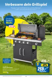 Gazetka promocyjna Lidl - Grillmagazin - Gazetka - ważna od 19.05 do 19.05.2024 - strona 24 - produkty: ACC, accessoires, angebot, coupon, eis, gasgrill, grill, grillfläche, mac, Meister, reis, ring, steak, Ti, tisch, werkzeug, werkzeuge, ZTE