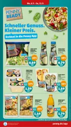 Gazetka promocyjna Penny - Prospekte - Gazetka - ważna od 11.05 do 11.05.2024 - strona 19 - produkty: direktsaft, dressing, eier, eiersalat, feinkost, Geflügel, geflügelsalat, orange, saft, salat, salatdressing, Ti, torte, tortelloni, wrap