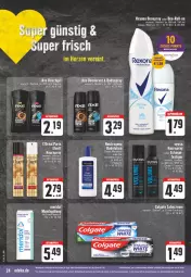 Gazetka promocyjna E Center - Angebote der Woche - Gazetka - ważna od 29.04 do 29.04.2023 - strona 24 - produkty: aktionspreis, axe, axe duschgel, body, bodylotion, colgate, creme, deo, deospray, duschgel, eis, elle, elnett, ente, flasche, haarspray, LG, Lotion, meridol, mundspülung, Rana, reis, rexona, roll-on, spülung, syoss, tee, Ti, Yo, zahncreme