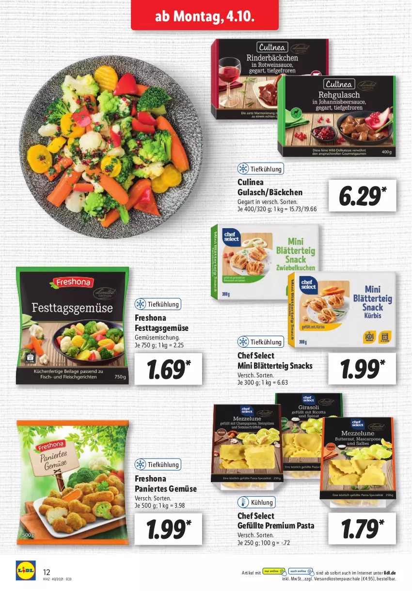 Aktueller Prospekt Lidl - Aktionsprospekt - von 04.10 bis 09.10.2021 - strona 12