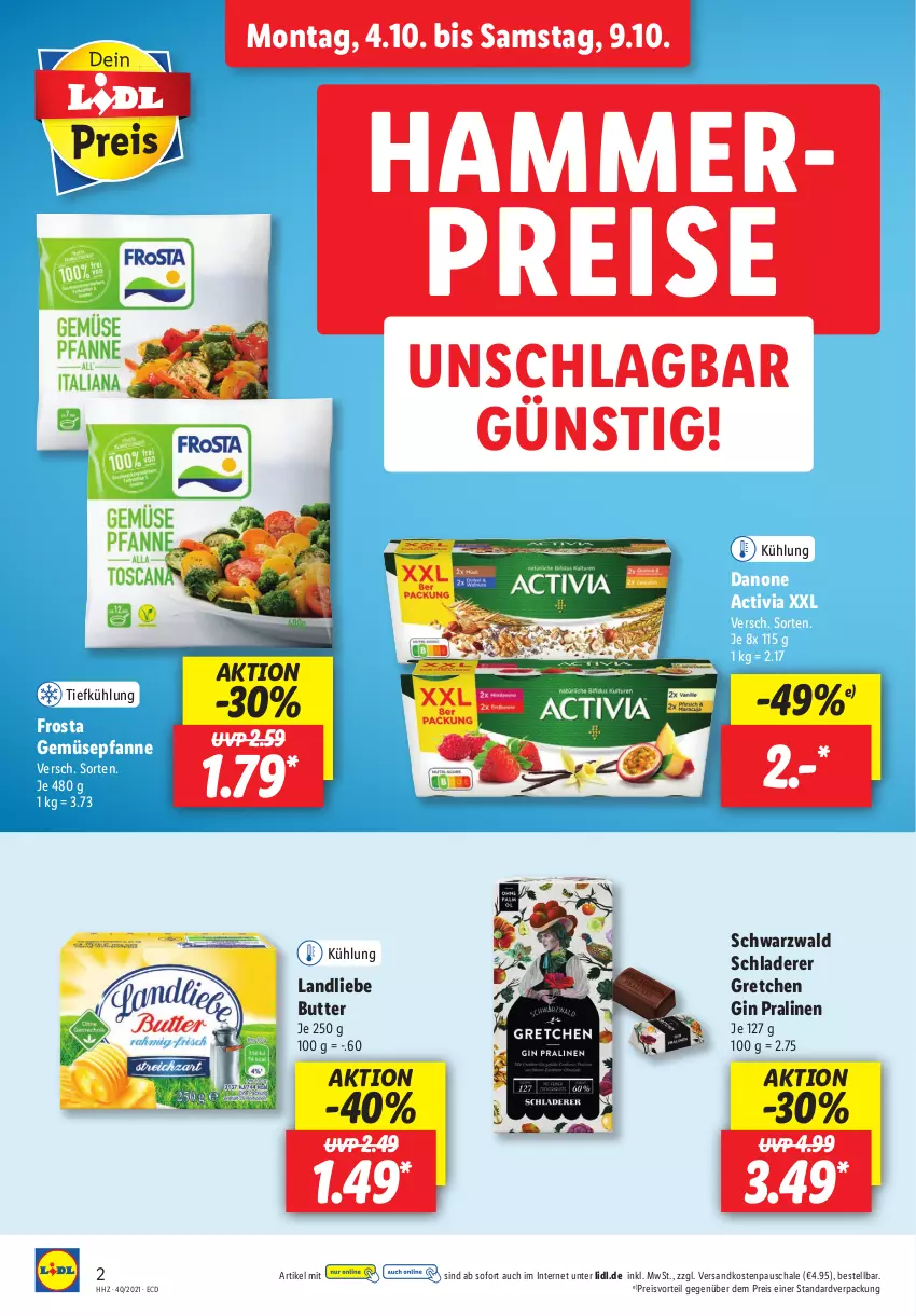 Aktueller Prospekt Lidl - Aktionsprospekt - von 04.10 bis 09.10.2021 - strona 2