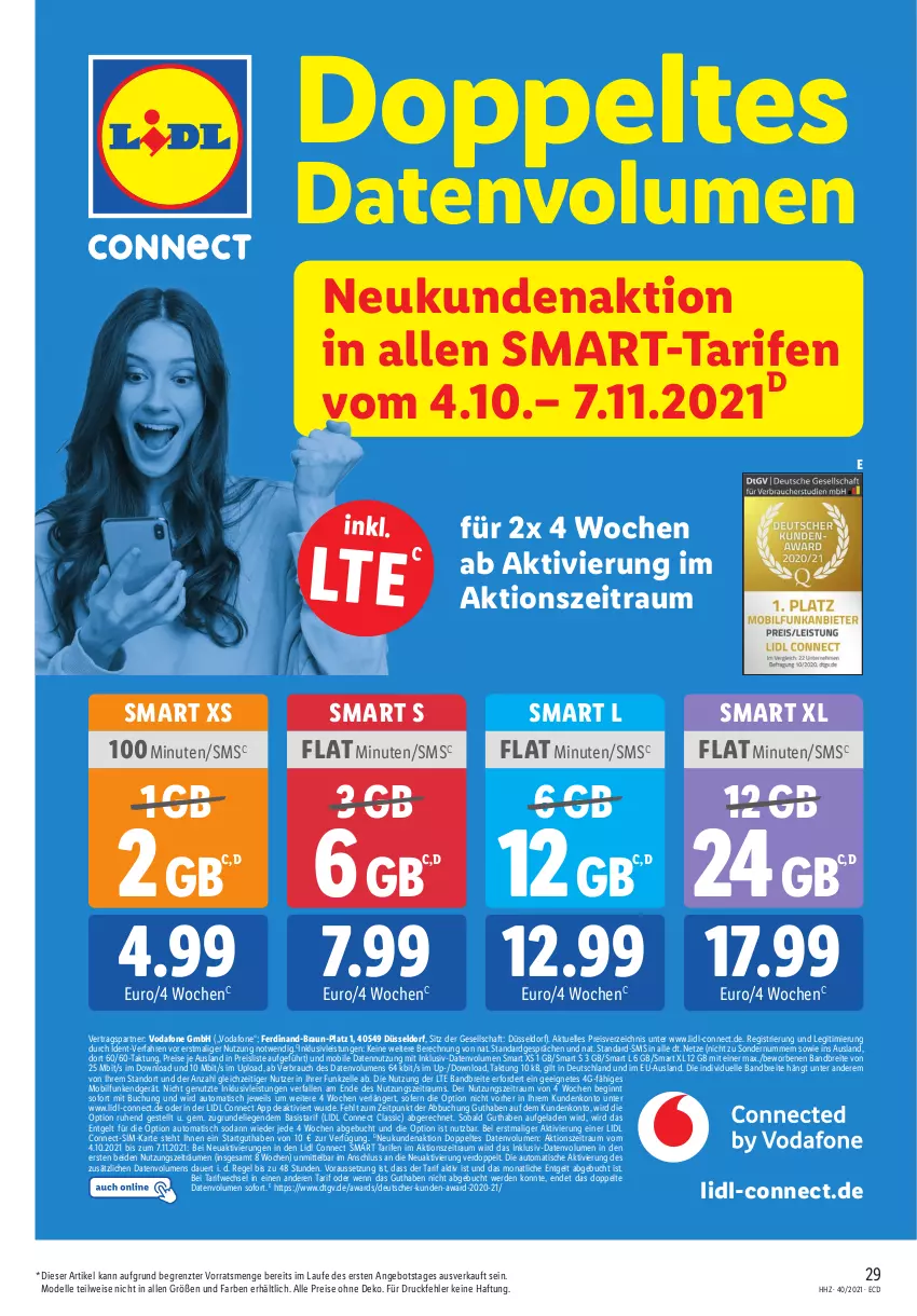 Aktueller Prospekt Lidl - Aktionsprospekt - von 04.10 bis 09.10.2021 - strona 29