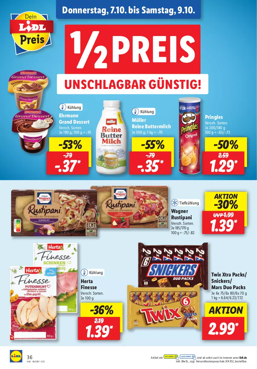 Aktueller Prospekt Lidl - Aktionsprospekt - von 04.10 bis 09.10.2021 - strona 36