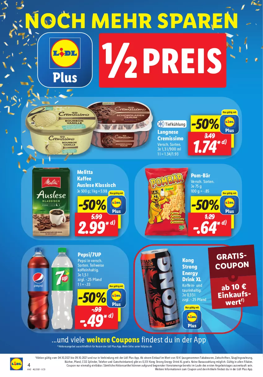 Aktueller Prospekt Lidl - Aktionsprospekt - von 04.10 bis 09.10.2021 - strona 4