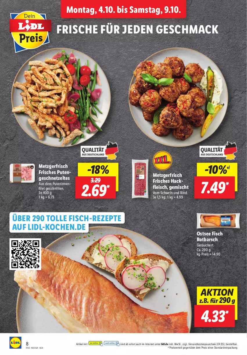 Aktueller Prospekt Lidl - Aktionsprospekt - von 04.10 bis 09.10.2021 - strona 8