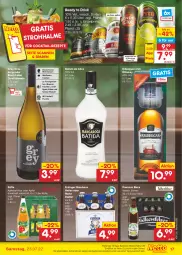 Gazetka promocyjna Netto Marken-Discount - Filial-Angebote - Gazetka - ważna od 23.07 do 23.07.2022 - strona 17 - produkty: angebot, apfel, Apfeldirektsaft, apfelsaft, batida, batida de côco, bestpreis, bier, Biere, black label, burgunder, cocktail, direktsaft, drink, eis, elle, erdinger, fisch, fleisch, früchte, früchten, grauburgunder, irish whiskey, Käse, kilbeggan, lack, meeresfrüchte, natur, natur radler, qualitätswein, radler, reis, rezept, rezepte, saft, säfte, Ti, Tiere, usb, wein, Weißwein, whiskey, ZTE