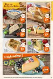 Gazetka promocyjna Tegut - Angebote der Woche - Gazetka - ważna od 20.05 do 20.05.2023 - strona 13 - produkty: albray, angebot, angebote, bio, blume, chaumes, dekoration, feinkost, französischer weichkäse, frau antje, geback, gouda, Käse, korn, lachs, milch, Quiche, saint albray, schnittkäse, spinat, Ti, weichkäse