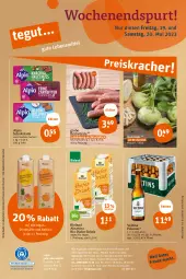 Gazetka promocyjna Tegut - Angebote der Woche - Gazetka - ważna od 20.05 do 20.05.2023 - strona 26 - produkty: alkohol, alpia, angebot, angebote, auer, bio, bioland, dekoration, drink, drucker, Engel, Fulda, getränk, getränke, hafer, kerze, kohlrabi, lebensmittel, natur, natura, Nektar, pils, pilsener, rezept, rezepte, säfte, schoko, schokolade, Ti, uhr, veltins, veltins pilsener