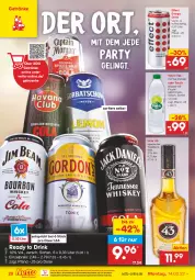 Gazetka promocyjna Netto Marken-Discount - Filial-Angebote - Gazetka - ważna od 19.02 do 19.02.2022 - strona 20 - produkty: drink, Effect, eis, energy drink, frucht, getränk, getränke, licor, licor 43, likör, mac, mit frucht, ndk, reis, tee, Ti, Tiere, versandkostenfrei, volvic, wasser