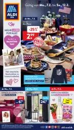 Gazetka promocyjna AldiSud - ALDI Aktuell - Gazetka - ważna od 12.02 do 12.02.2022 - strona 1 - produkty: aldi, angebot, auto, bett, Betttuch, Crofton, crofton®, decke, eis, ente, LG, pfanne, reis, resa, spannbetttuch, Ti, tisch, tuc