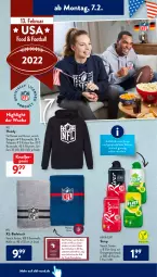 Gazetka promocyjna AldiSud - ALDI Aktuell - Gazetka - ważna od 12.02 do 12.02.2022 - strona 2 - produkty: aldi, Bad, badetuch, ball, Bau, baumwolle, drink, drinks, eis, flasche, je 500-ml-flasche, knallerpreis, mac, orange, orangen, reis, sirup, Sprudel, Ti, tuc, wasser, wolle