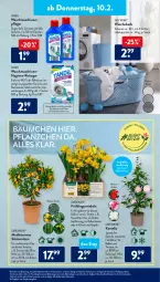 Gazetka promocyjna AldiSud - ALDI Aktuell - Gazetka - ważna od 12.02 do 12.02.2022 - strona 21 - produkty: aldi, alle artikel ohne dekoration, angebot, bio, biozidprodukte, deka, dekoration, eis, elle, flasche, gardenline®, gin, hygiene-reiniger, korb, kulturtopf, olive, Rauch, reiniger, reis, resa, rwe, Ti, tisch, topf, tücher, wäschekorb, waschmaschine, waschmaschinen, zitrone, ZTE, zwiebel, zwiebeln