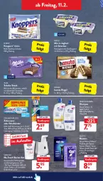 Gazetka promocyjna AldiSud - ALDI Aktuell - Gazetka - ważna od 12.02 do 12.02.2022 - strona 26 - produkty: aldi, alpenmilch, Apple, auto, Bewegungssensor, Blüte, bürste, bürsten, creme, Damenrasierer, Dr. Best, eis, elle, ferrero, flasche, gillette, hanuta, haselnuss, joghur, joghurt, Kamill, kamille, knallerpreis, knoppers, LG, milch, milka, natur, naturjoghurt, nestlé, nuss, Odol, rasierer, reis, riegel, sagrotan, schoko, schokolade, Seife, seifenspender, shampoo, smarties, snack, storck, swirl, teller, Ti, tisch, usb, vanille, venus, zahnbürste, zahnbürsten, zahncreme