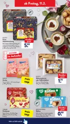 Gazetka promocyjna AldiSud - ALDI Aktuell - Gazetka - ważna od 12.02 do 12.02.2022 - strona 30 - produkty: aldi, beutel, bier, biscotto, eis, elle, Feine Gebäckmischung, früchte, Früchtetee, gebäckmischung, hugo, knallerpreis, kokos, krone, kuchen, LG, Manner, milch, nuss, reis, Ria, schoko, schokolade, schokoladen, tee, teekanne, teller, Ti, Waffelröllchen