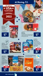 Gazetka promocyjna AldiSud - ALDI Aktuell - Gazetka - ważna od 12.02 do 12.02.2022 - strona 6 - produkty: aldi, asti, ball, bounty, brownie, brownies, caramel, cookie, cookies, eier, eis, erde, gin, haselnuss, kakao, kuchen, mandel, mandeln, mars, müsli, nuss, Pfannkuchen, reis, rezept, schoko, Ti, toast, toaster, twix