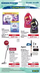 Gazetka promocyjna Metro - Wochen-Angebote - Gazetka - ważna od 15.11 do 15.11.2025 - strona 17 - produkty: Airwrap, akku, angebot, brut, bürste, champagne, dell, Dyson, eis, elle, ente, feinwaschmittel, flasche, früchte, früchten, getränk, getränke, Glühwein, Intel, käfer, lenor, licor, licor 43, Metro, miele, orange, orangen, Palette, perwoll, Pinot, pinot grigio, Pods, reis, Ria, rotwein, Schal, Schale, sonderposten, spee, teller, Ti, vollwaschmittel, waschmittel, wein, wrap, zitrone, zitronen