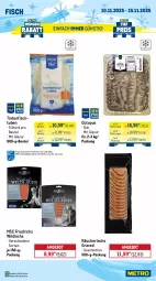 Gazetka promocyjna Metro - Wochen-Angebote - Gazetka - ważna od 15.11 do 15.11.2025 - strona 6 - produkty: angebot, beutel, clementinen, eis, fisch, fische, Fischer, frucht, früchte, grana, Granatäpfel, küche, Küchen, lachs, melone, melonen, Metro, obst, Rana, Räucherlachs, reis, Schere, schnitten, Ti, tiefpreis, Wild, wildlachs
