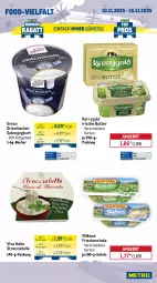Gazetka promocyjna Metro - Wochen-Angebote - Gazetka - ważna od 15.11 do 15.11.2025 - strona 9 - produkty: ACC, angebot, Becher, beutel, broccoli, butter, eis, eisbergsalat, honig, Honigtomaten, irische butter, joghur, joghurt, kartoffel, kartoffeln, kerrygold, mac, mehl, milch, milka, milkana, obst, sahne, Sahnejoghurt, salat, Schal, Schale, speisekartoffeln, Ti, tomate, tomaten