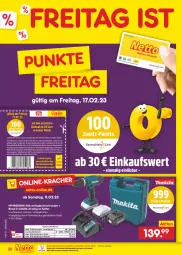 Gazetka promocyjna Netto Marken-Discount - Filial-Angebote - Gazetka - ważna od 18.02 do 18.02.2023 - strona 38 - produkty: akku, auer, bestpreis, Bitset, Bohrschrauber, buch, coupon, deutschlandcard, discount, eduscho, eis, erde, guthabenkarte, gutschein, gutscheine, Holz, HP, koffer, mac, marken-discount, milch, ndk, Rauch, reis, schrauben, Tchibo, Ti