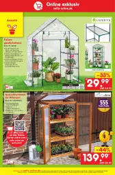 Gazetka promocyjna Netto Marken-Discount - Filial-Angebote - Gazetka - ważna od 18.02 do 18.02.2023 - strona 42 - produkty: angebot, eis, elle, Garten, Gewächshaus, Holz, mab, massivholz, ndk, obst, pflanze, pflanzen, reis, Ria, Schrank, Ti, und gemüse, ZTE