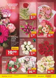 Gazetka promocyjna Netto Marken-Discount - Filial-Angebote - Gazetka - ważna od 18.02 do 18.02.2023 - strona 5 - produkty: angebot, bestpreis, Blüte, eis, reis, rosen, Ti, Tüte, ZTE