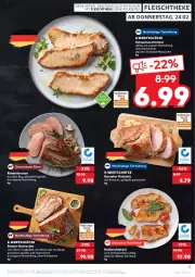 Gazetka promocyjna Kaufland - Gazetka - ważna od 02.03 do 02.03.2022 - strona 15 - produkty: angebot, angebote, besteck, braten, eis, elle, ente, entrecôte, fleisch, geschirr, ilag, jungbullen, Kalbfleisch, kalbsschnitzel, kasseler, kotelett, rind, rinder, rinderbraten, saft, schnitzel, schwein, schweine, schweineschnitzel, sim, steak, teller, Ti, wein, weine, wiener