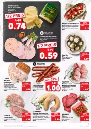 Gazetka promocyjna Kaufland - Gazetka - ważna od 02.03 do 02.03.2022 - strona 19 - produkty: angebot, angebote, auer, aufschnitt, backofen, braten, buch, champignon, champignons, chili, eis, fleisch, frischkäse, frischkäsezubereitung, frischwurst-aufschnitt, geback, gewürz, grill, grünländer, Holz, jagdwurst, Käse, kasseler, knoblauch, kräuter, kräutern, krustenbraten, leberwurst, lyoner, Mantel, mit zwiebeln, natur, nuss, oder kräuter, Ofen, paprika, reis, ring, salami, schinken, schnittkäse, steinhaus, Ti, wurst, Yo, zwiebel, zwiebeln