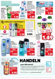 Gazetka promocyjna Kaufland - Gazetka - ważna od 02.03 do 02.03.2022 - strona 28 - produkty: Adidas, aktionspreis, angebot, asti, auer, Bad, bio, Brei, cin, coupon, creme, deo, deospray, duschgel, eis, erde, gin, grapefruit, handcreme, ingwer, Kamill, kamille, kosmetik, küche, Küchen, Küchenseife, natur, natura, nivea, Odol, Odol-med 3, olive, palmolive, Putz- und Reinigungsmittel, Rauch, Reinigung, Reinigungsmittel, reis, rezept, Seife, shampoo, shampoo oder spülung, sofortrabatt, spülung, Ti, zahncreme, ZTE